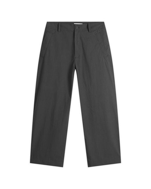 Studio Nicholson Gray Mura Welt Pocket Trousers for men
