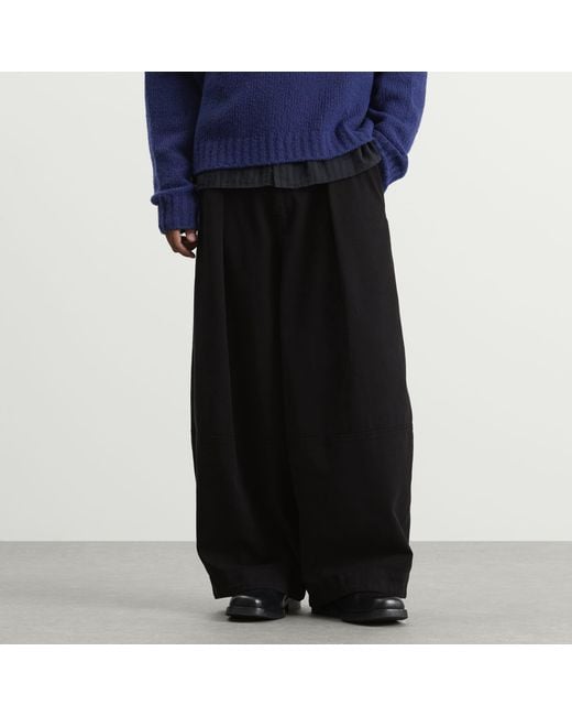 YMC Black Deadbeat Trousers for men