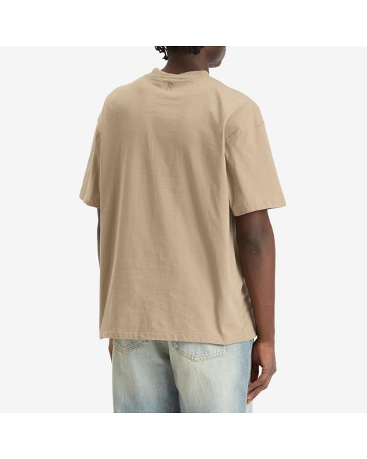 Represent Natural Initial Oversized T-Shirt for men