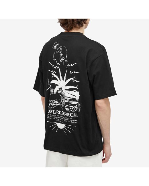 LO-FI Black Good Karma T-Shirt for men