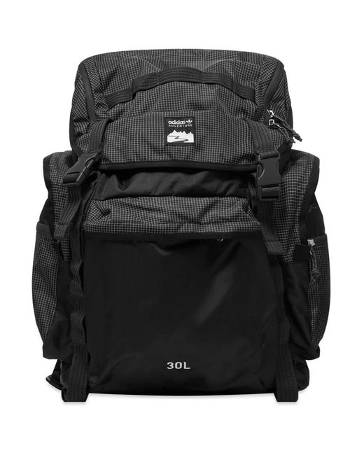 Adidas Black Adventure Toploader Backpack