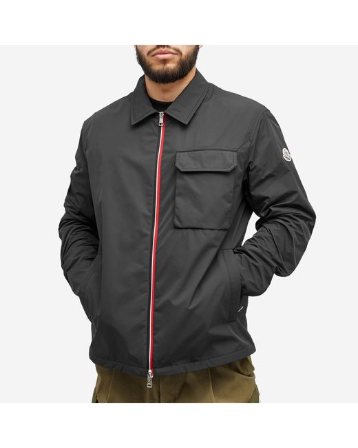 Moncler Black Epte Micro Soft Nylon Jacket for men