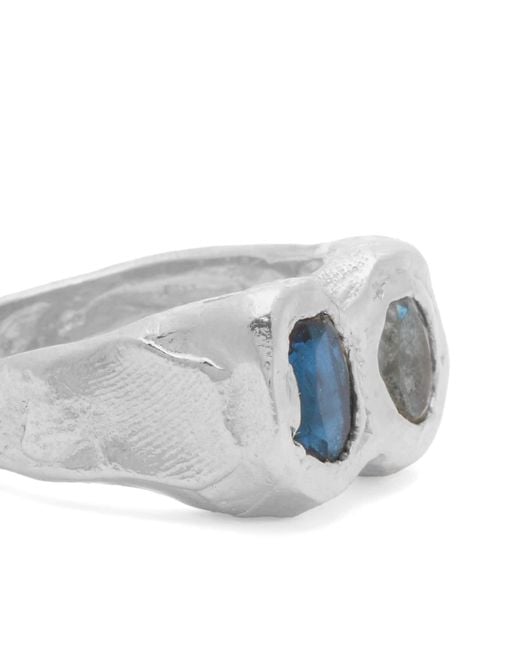 SIMUERO White Buzo Ring for men