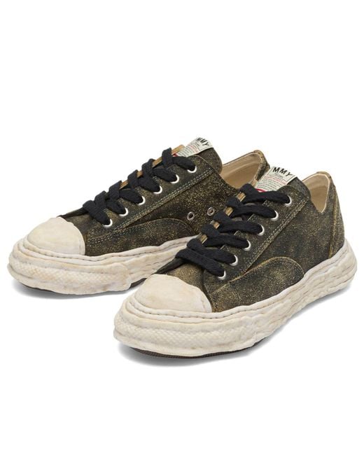 Maison Mihara Yasuhiro Brown Peterson 23 Vintage Suede Low-Top for men
