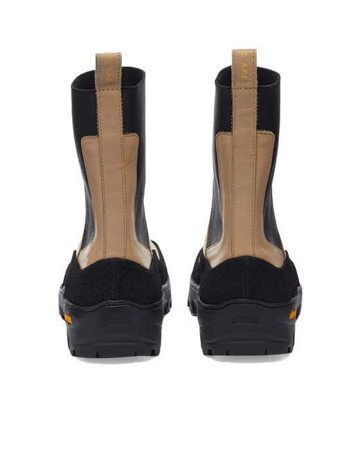 A.P.C. Natural Sacha Chelsea Boot for men