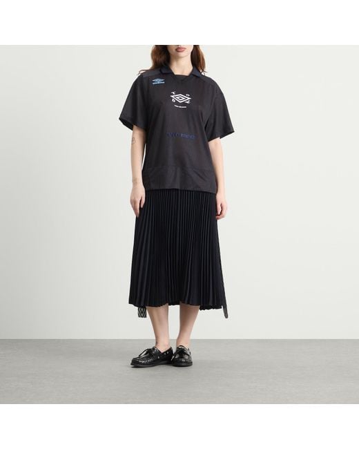 Toga Black Toga X Umbro Game Shirt Dress