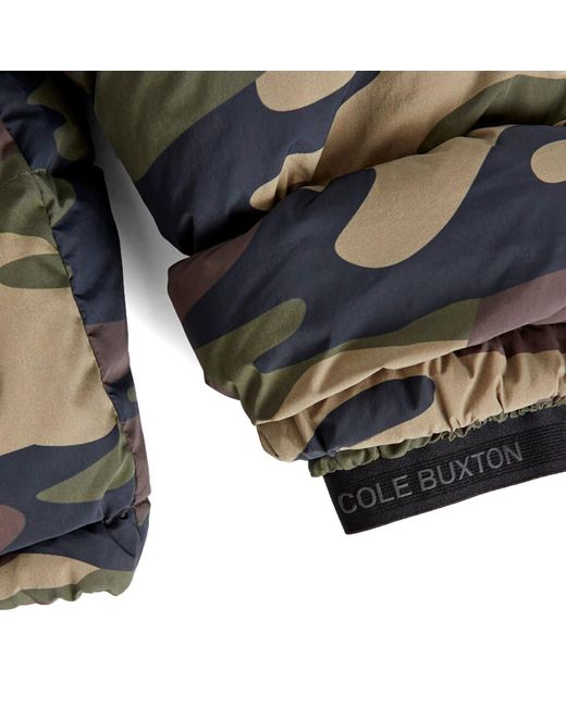 Cole Buxton Gray End. X Hooded Cropped Insulated Puffer