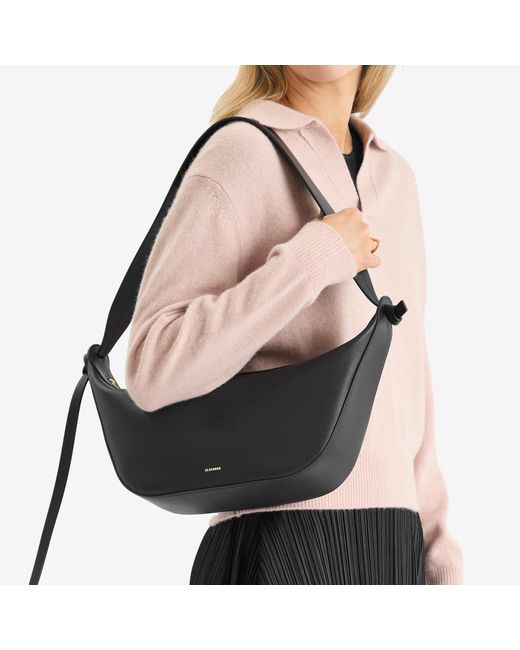 ショルダーバッグ・ポシェット Jil Sander Knot Leather Cross Body Bag ショルダーバッグ・ポシェット Jil Sander Knot Leather Cross