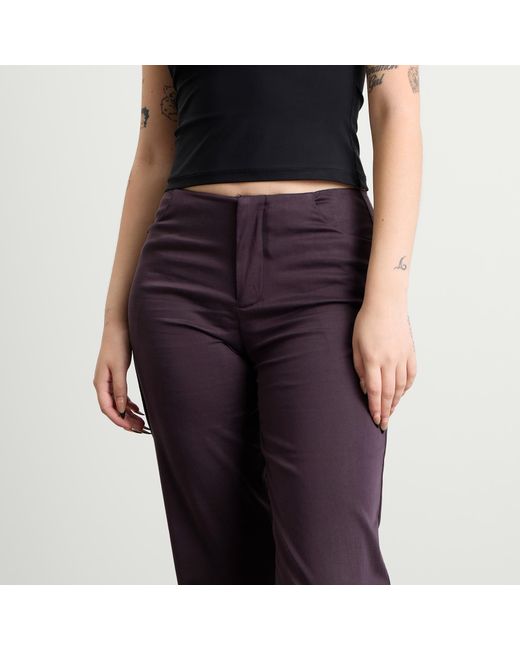 Peachy Den Purple Twiggy Travel Trouser