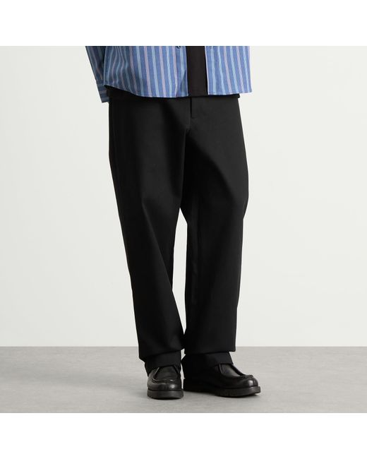 Randy's Garments Black Randy's Garments Gusseted Work Pants for men