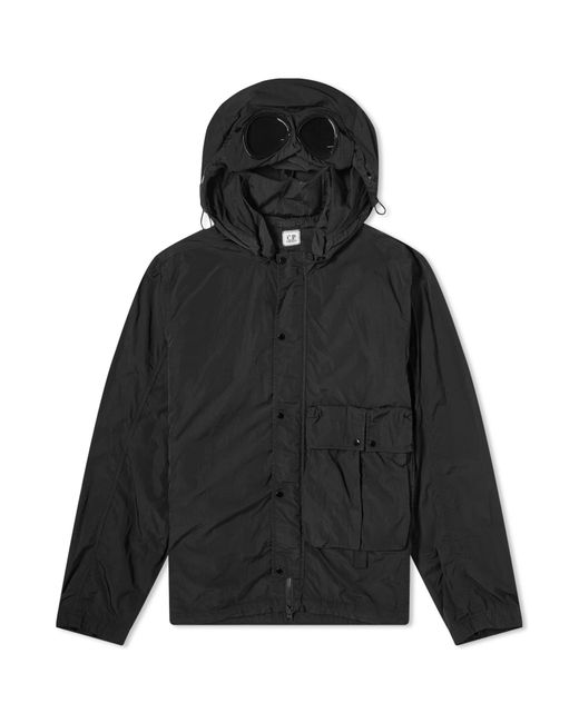 C.P. Company Chrome-r goggle Overshirt in Black for Men | Lyst