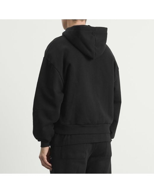 MKI Miyuki-Zoku Black Uniform Zip Hoodie for men