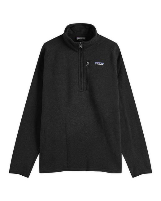 Patagonia Black Better Sweater 1/4 Zip Jacket for men