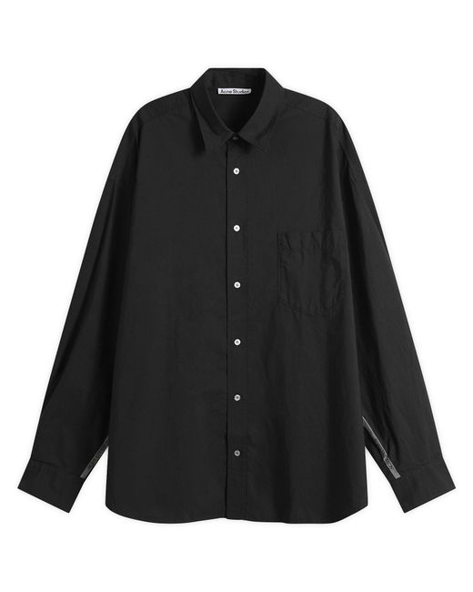 Acne Black Selvedge Edge Shirt for men