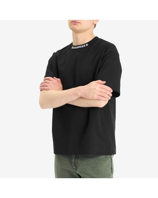 Pleasures Black Sorrow Heavyweight T-Shirt for men