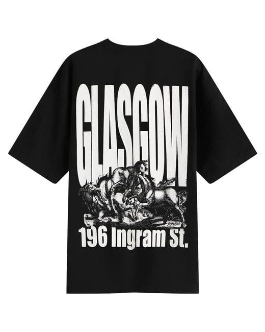 END. Black Glasgow T-Shirt