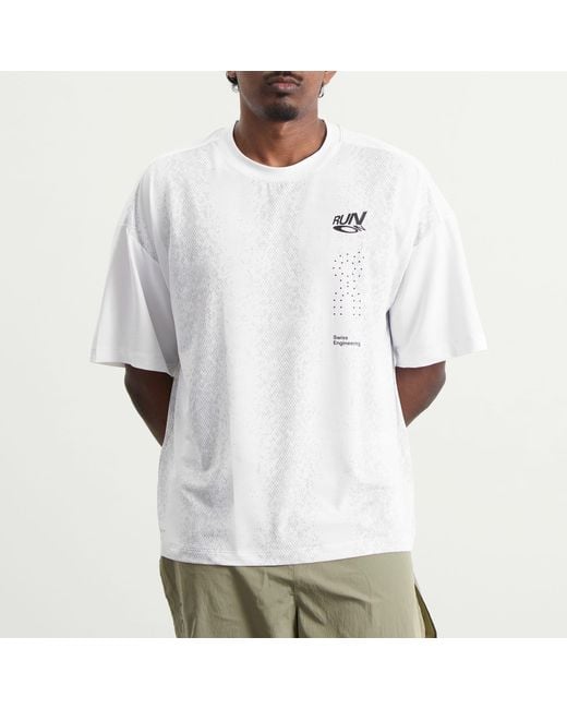 On Shoes White Performance Volt T-Shirt for men