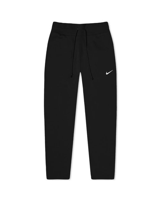 Nike Phoenix Fleece Curve Pant in Black | Lyst