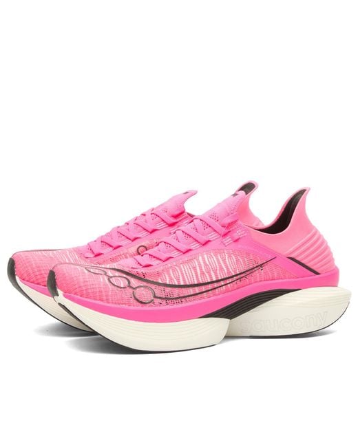 Saucony Pink Endorphin Elite 2 Sneaker for men