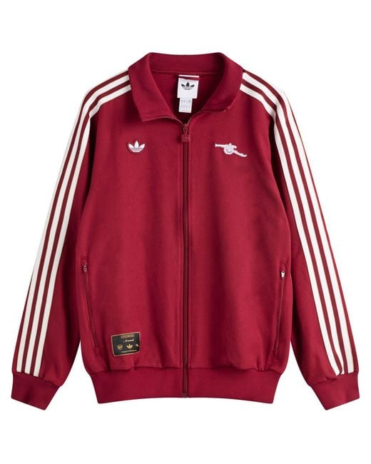 Adidas Red Arsenal Fc Icon Track Top for men