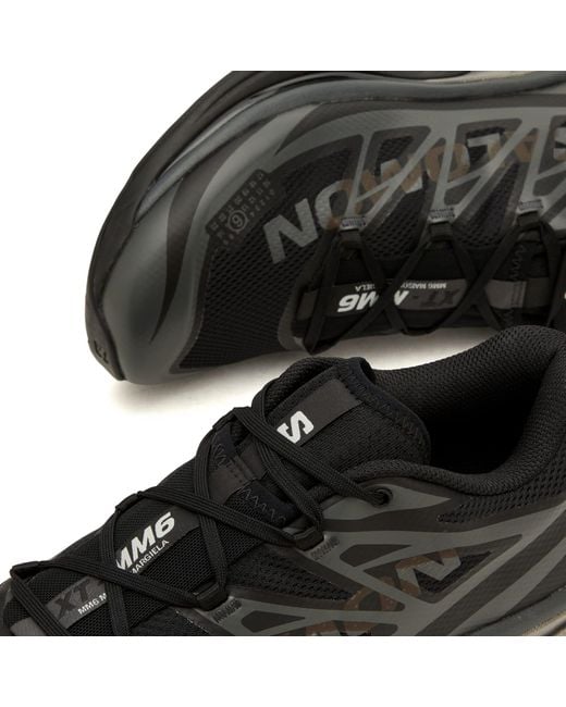 Maison Margiela Black Mm6 X Salomon Xt Sneaker for men