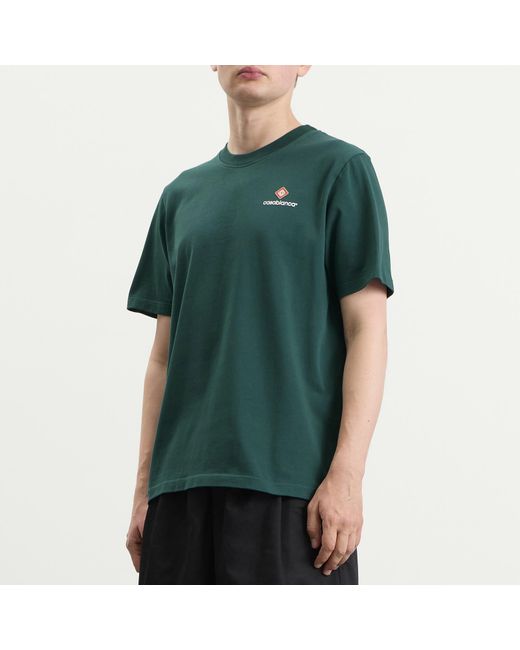 Casablanca Green Sport T-Shirt for men