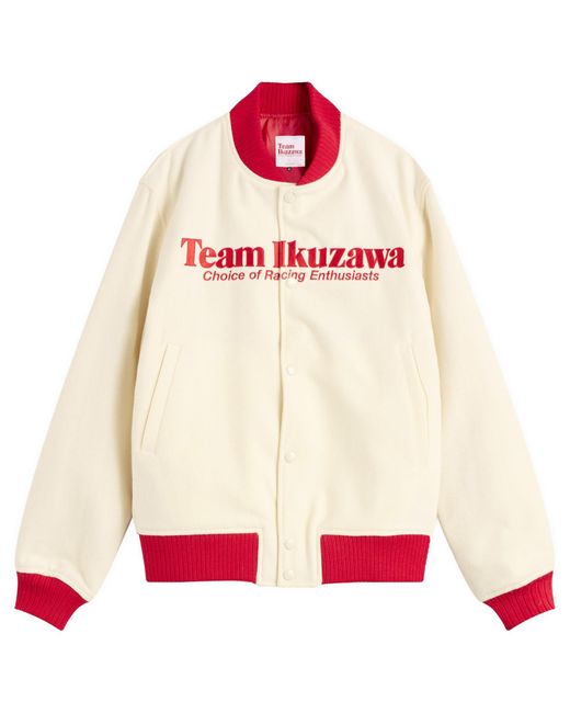 Team Ikuzawa Red Wool Team Jacket for men