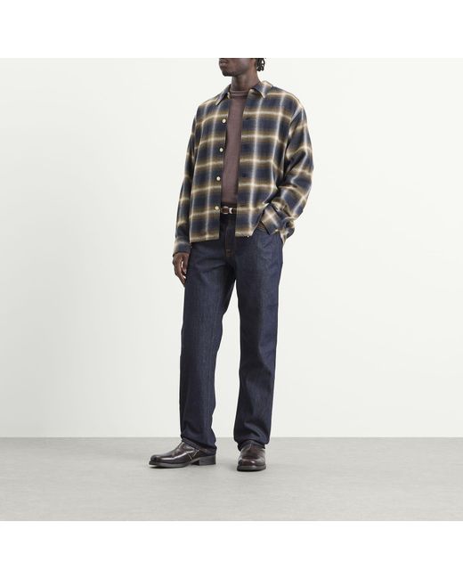 Nudie Jeans Blue Rad Rufus Straight Leg Jeans for men