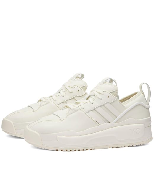 Y-3 White Rivalry Sneakers for men