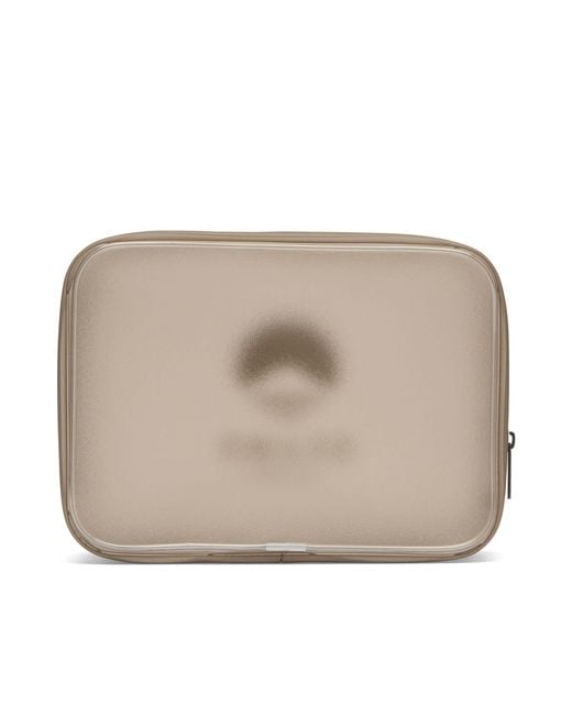 BEAMS Japan Natural Logo Pouch