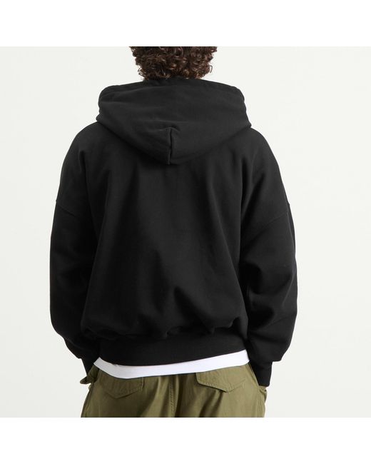 N!CE Black Logo Hoodie for men