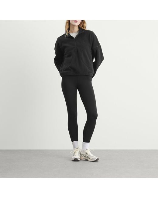 Tala Black 1/4 Zip Fleece Jacket