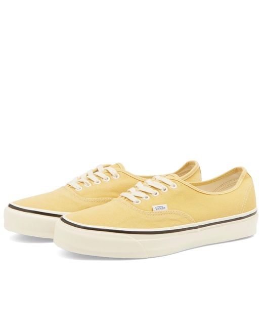 Vans Yellow Lx Authentic 44 Sneaker
