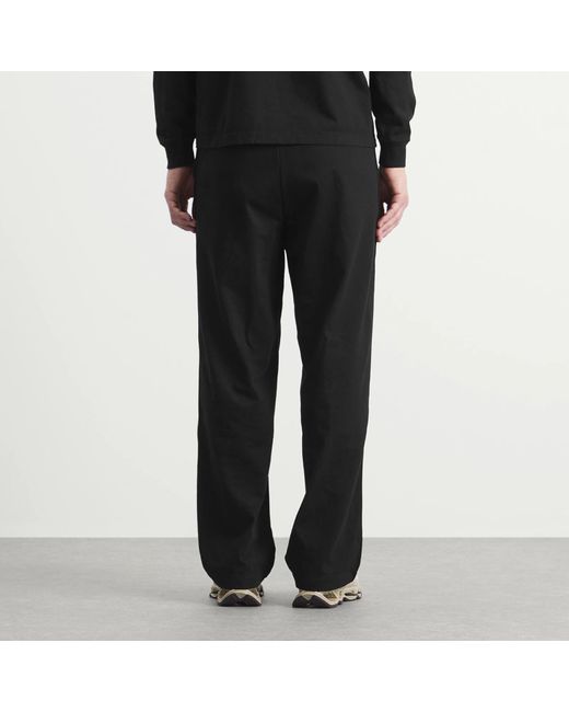 Lady White Co. Black Jersey Band Pants for men
