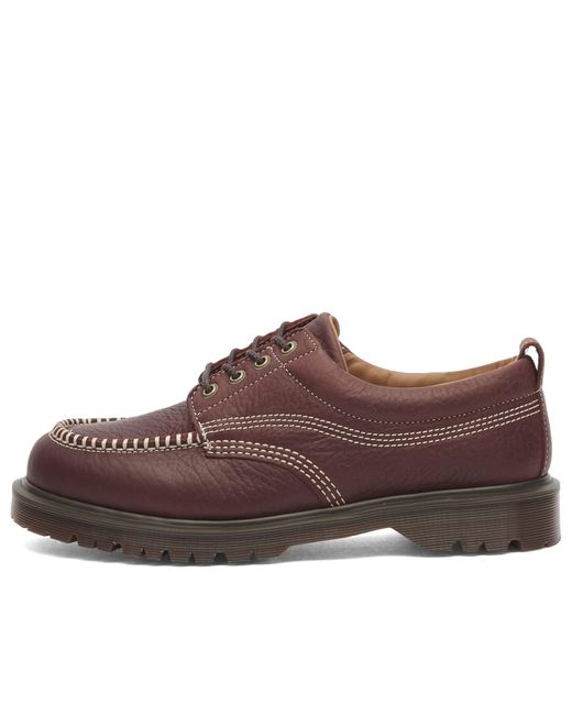 Dr. Martens Lowell Leather Shoe in Brown for Men | Lyst