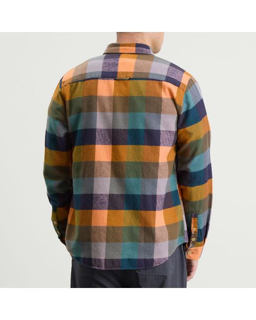 Folk Blue Relaxed Fit Shirt for men