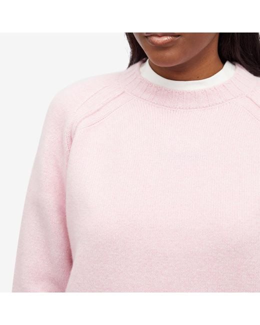Rohe Pink Wool Cashmere Sweater