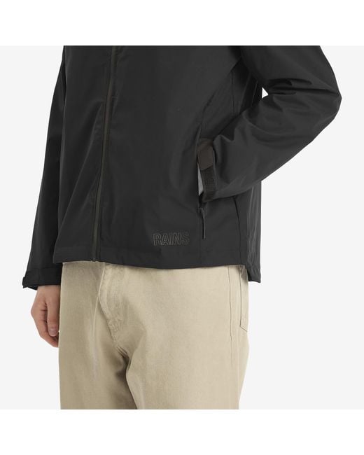 Rains Black Mito Jacket for men