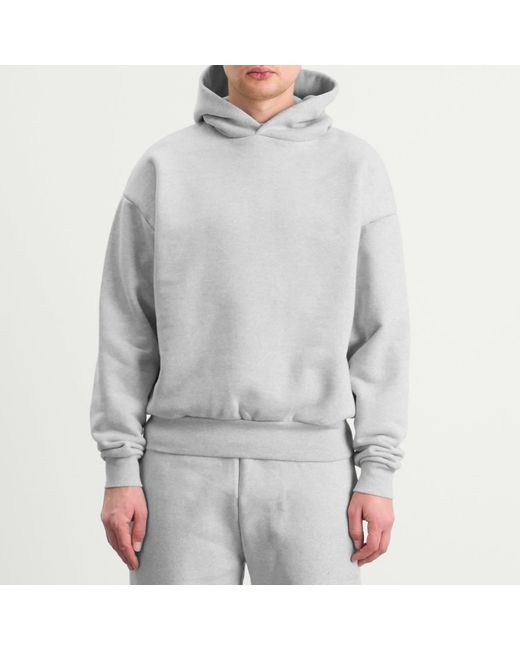 MKI Miyuki-Zoku White Superweight Hoodie for men