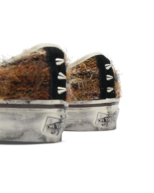 Vans Brown Lx Authentic 44 Mohair Sneaker for men