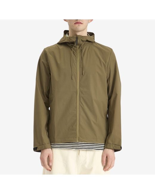 Rains Green Mito Jacket for men