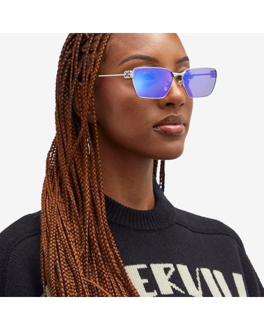 Balenciaga Bb0374Sk Sunglasses in Purple | Lyst UK