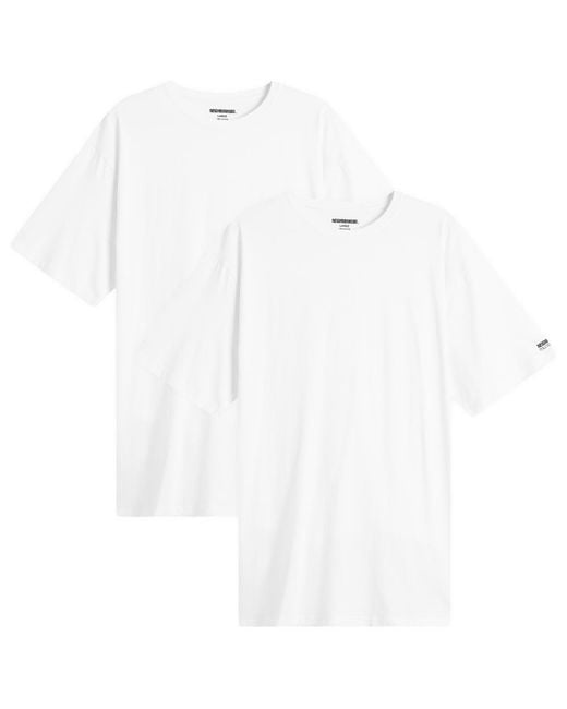 Neighborhood Classic 2 Pack T-Shirts in White for Men | Lyst