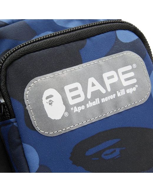 Blue bape camo design | Backpack