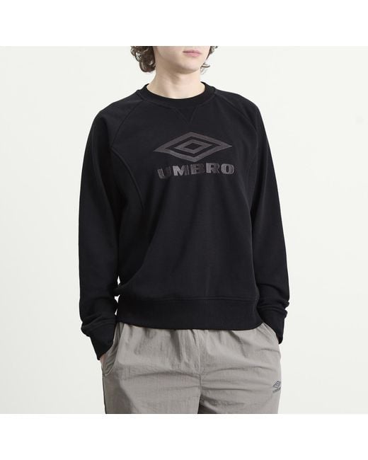 Umbro Black Iconic Sweat for men