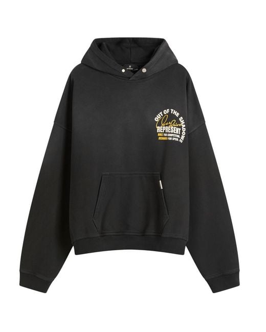 Represent Black Out Of The Shadows Hoodie for men