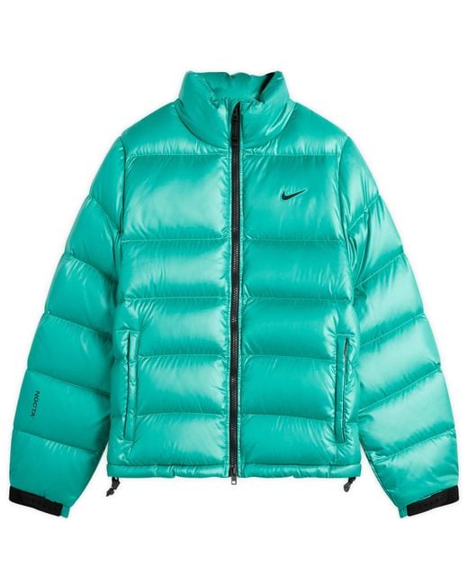 Nike Green X Nocta Cardinal Stock Puffer Jacket for men