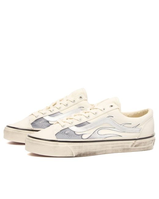 Vans White Lx Old Skool 36 Sneaker