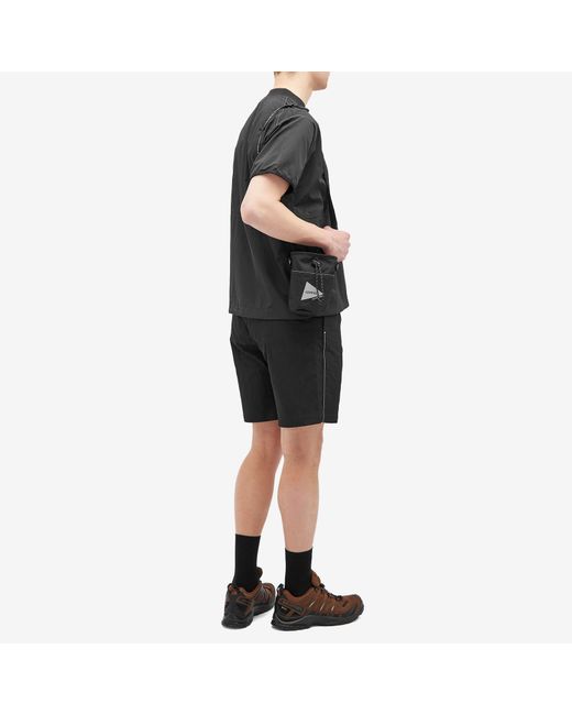 Gramicci Black X And Wander Patchwork Chalk Pouch for men