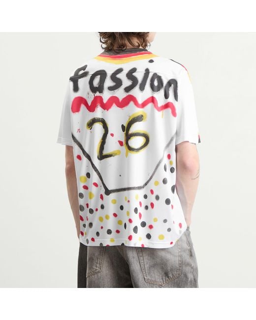 Navinder Nangla Multicolor Germoney Football Jersey for men